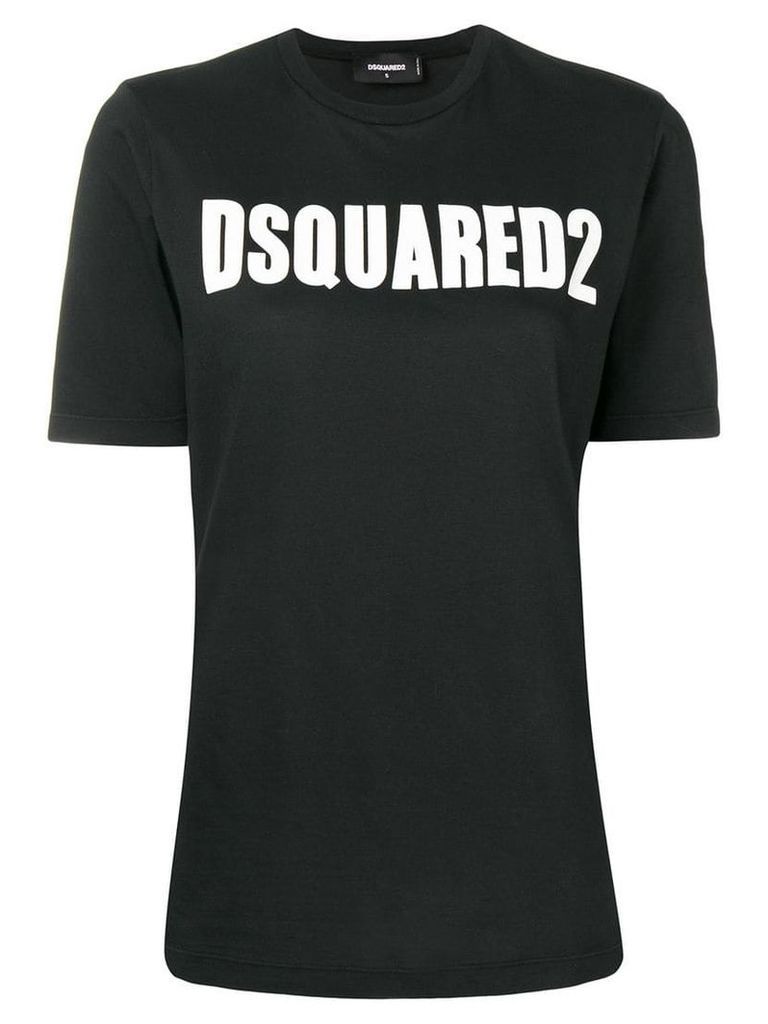 Dsquared2 logo print T-shirt - Black