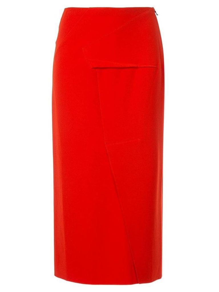Roland Mouret Abrams pencil skirt - Red