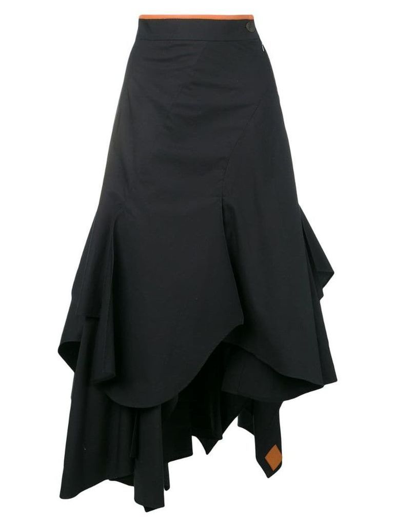 Loewe draped skirt - Black