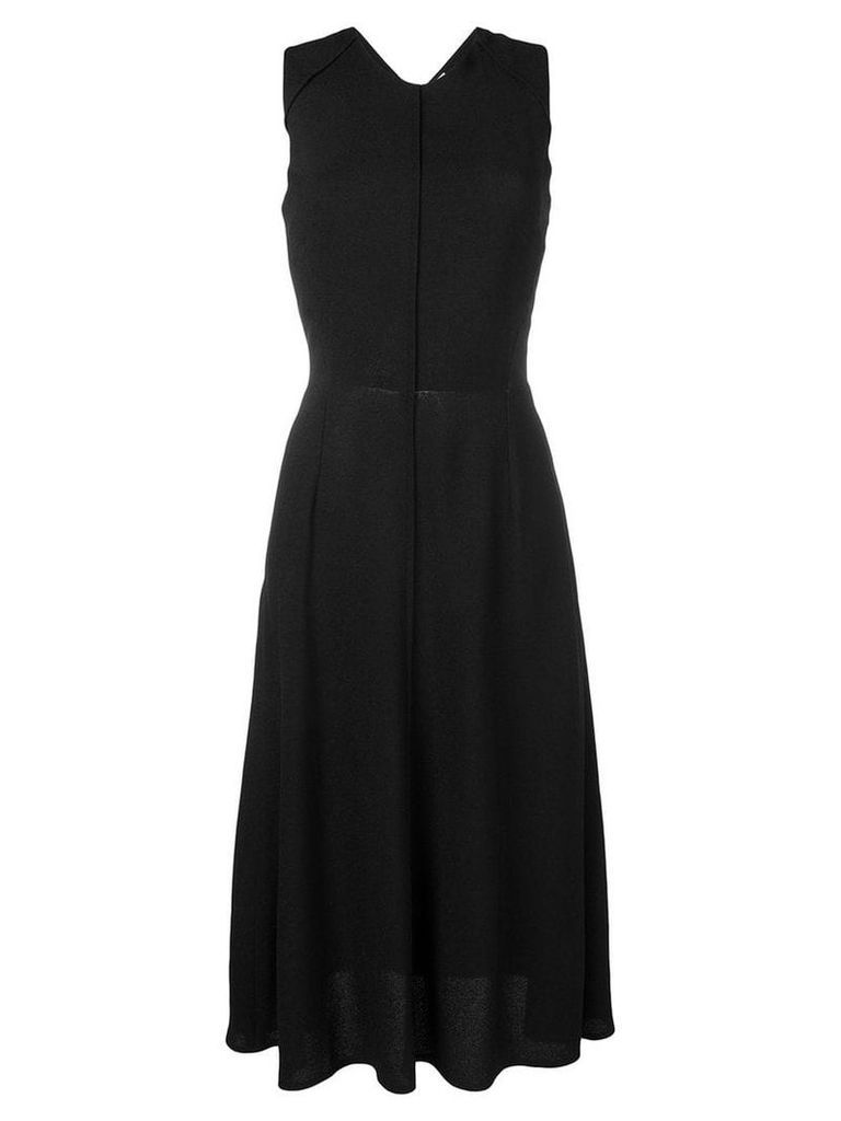Victoria Beckham pleated midi dress - Black