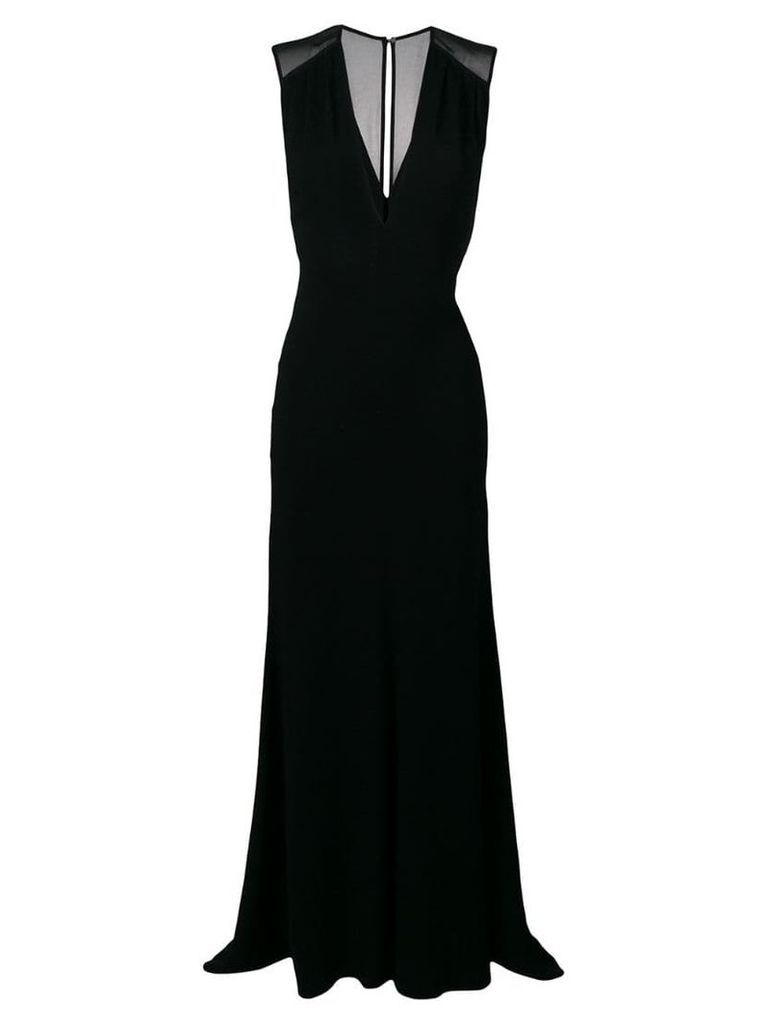 Victoria Beckham long evening dress - Black