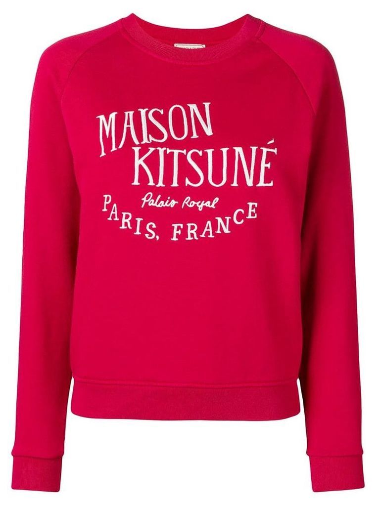 Maison Kitsuné Palais Royal sweatshirt - Red