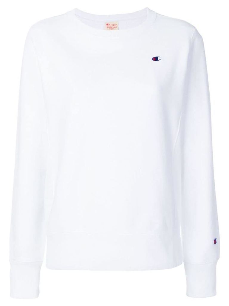 Champion Reverse Wave logo sweatshirt - White