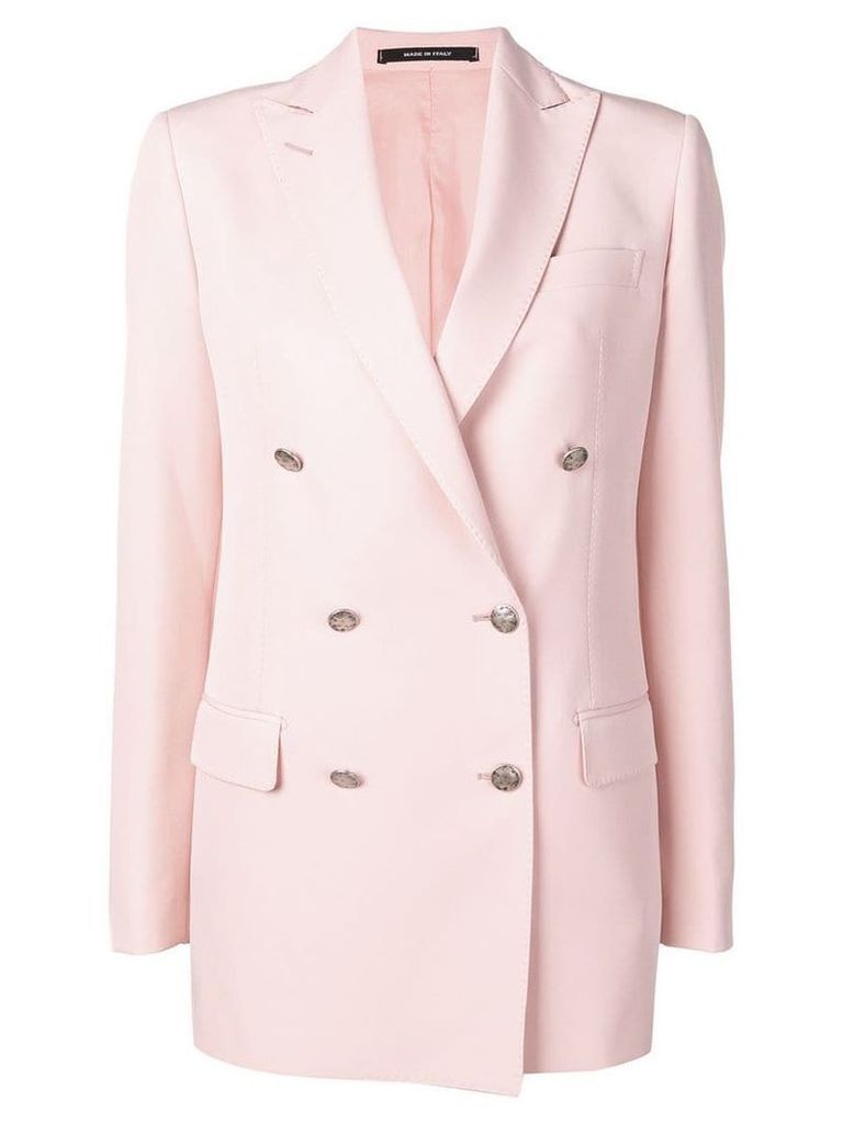 Tagliatore double-breasted blazer - Pink