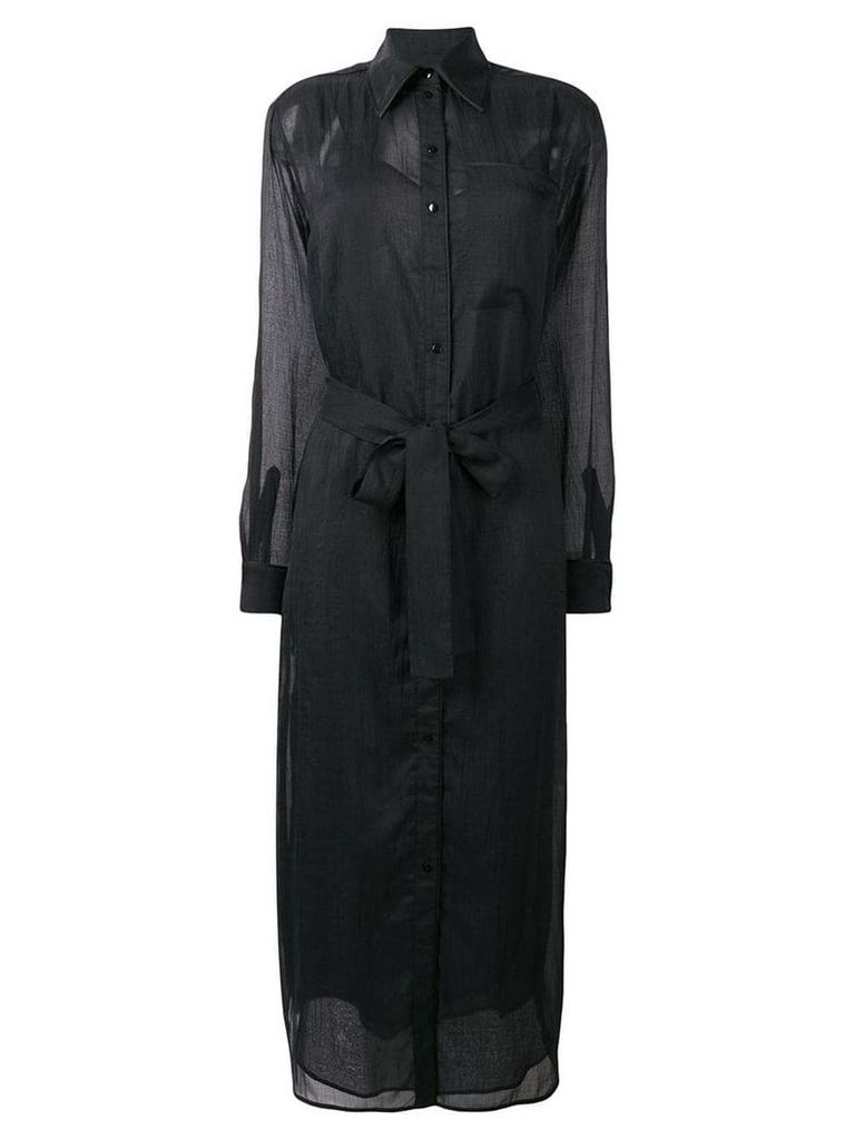 Victoria Victoria Beckham tie-waist dress - Black