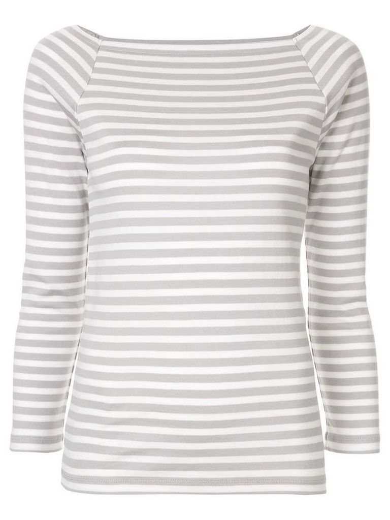 Ballsey striped top - White