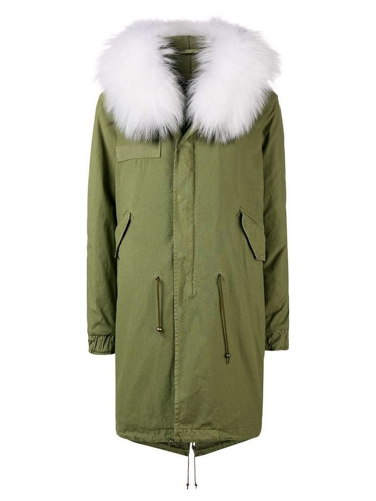 Mr & Mrs Italy hooded parka coat - Green