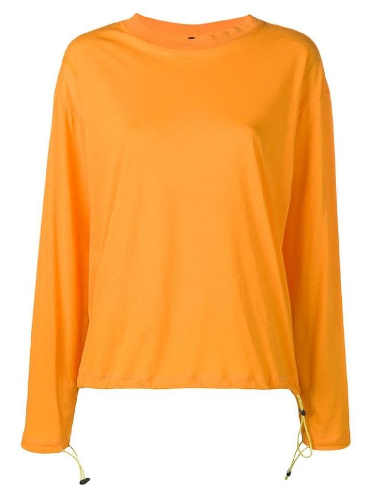 Unravel Project crew neck sweatshirt - Orange