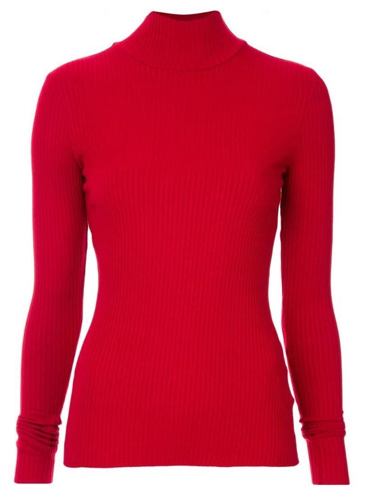Nobody Denim Luxe Rib Long Sleeve jumper - Red