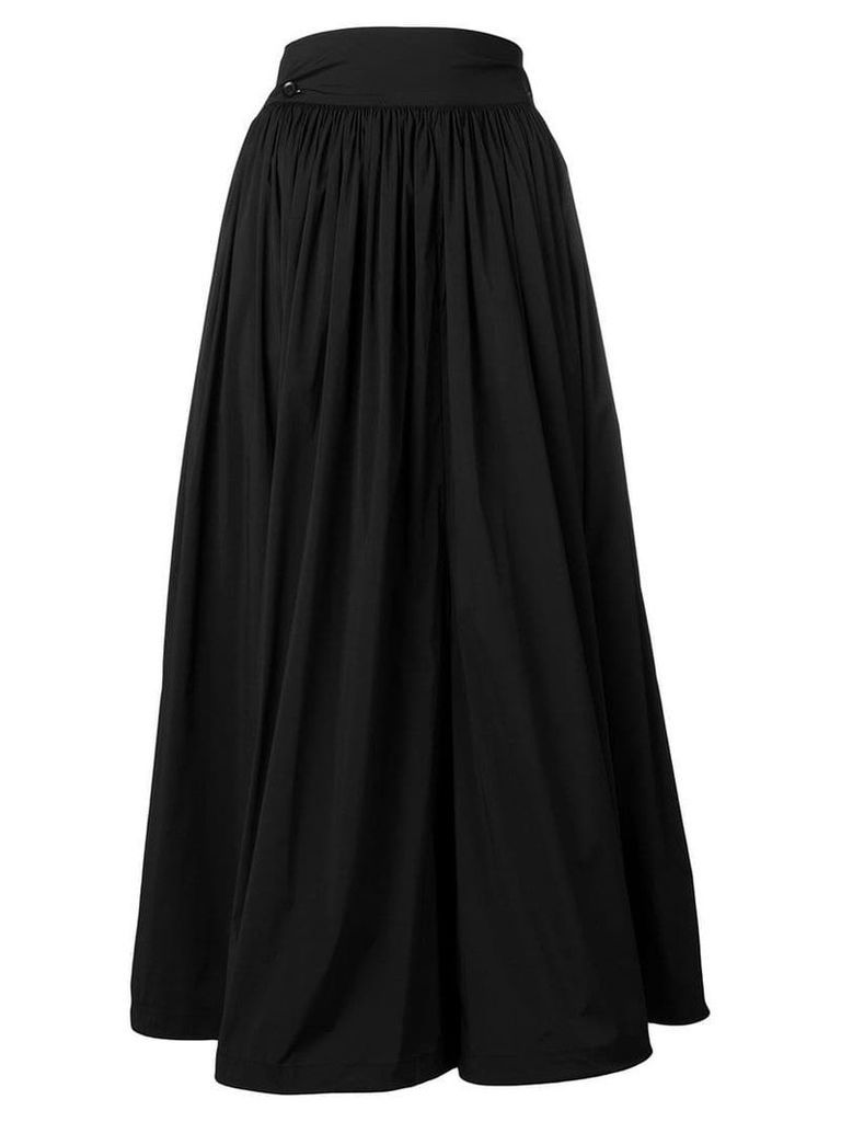 Y-3 high-waist midi skirt - Black