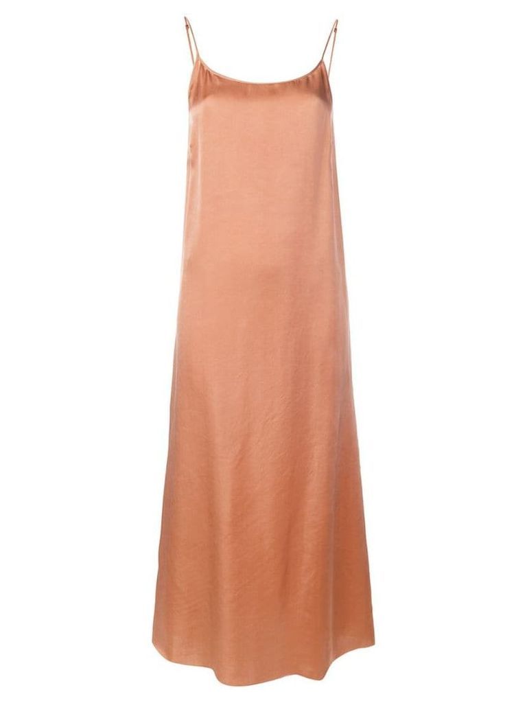 Uma Wang metallic slip dress - Pink