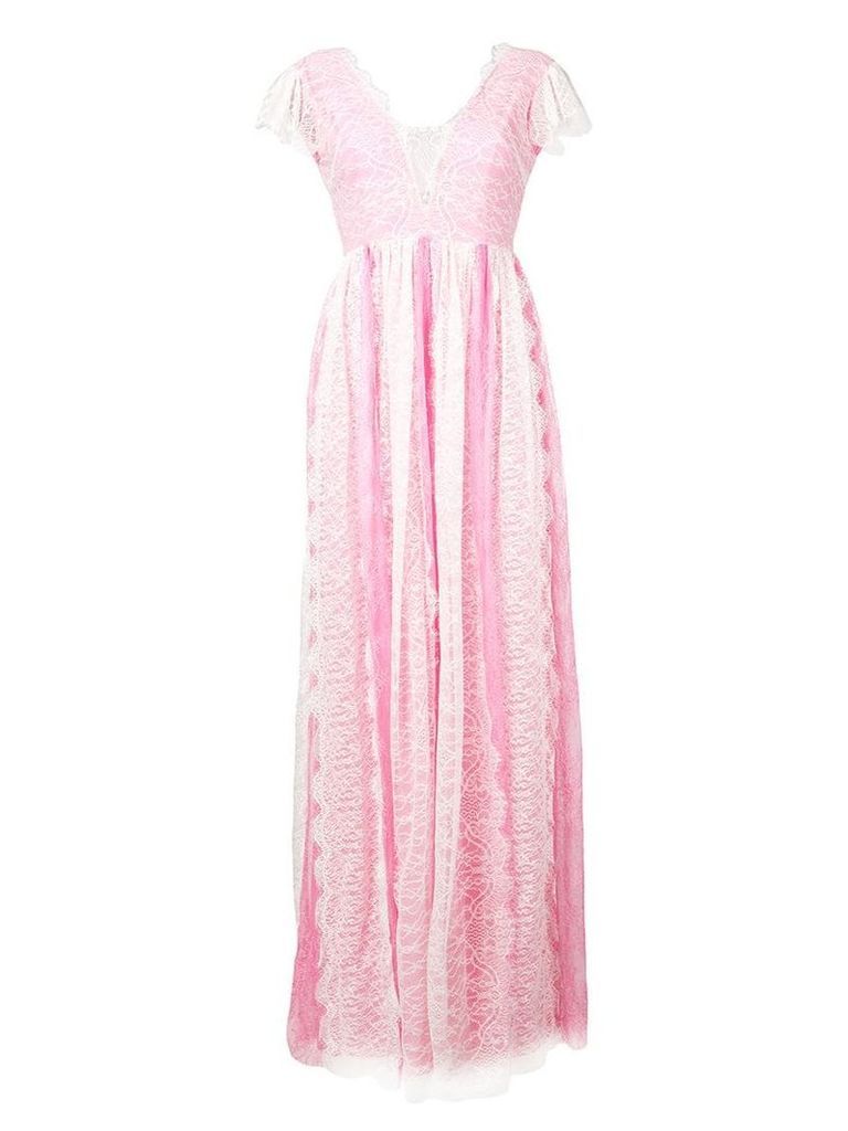 Pinko lace-trimmed gown