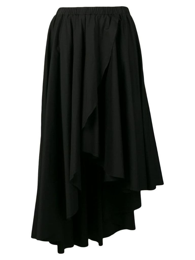 Federica Tosi asymmetric hem skirt - Black