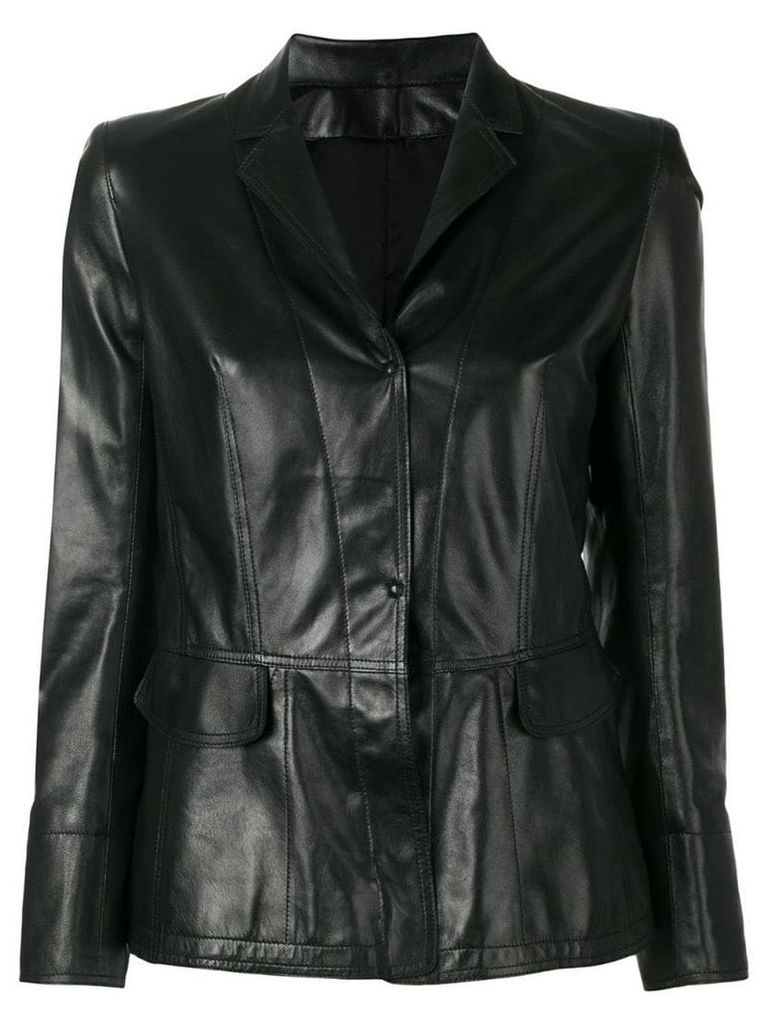 Sylvie Schimmel fitted blazer - Black