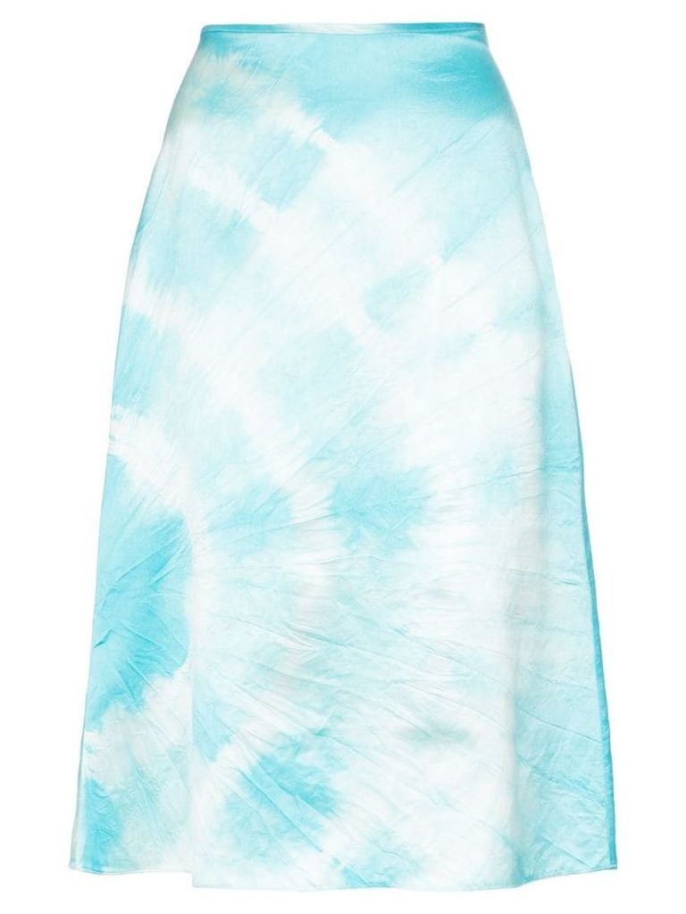 Ashley Williams tie-dye skirt - Blue