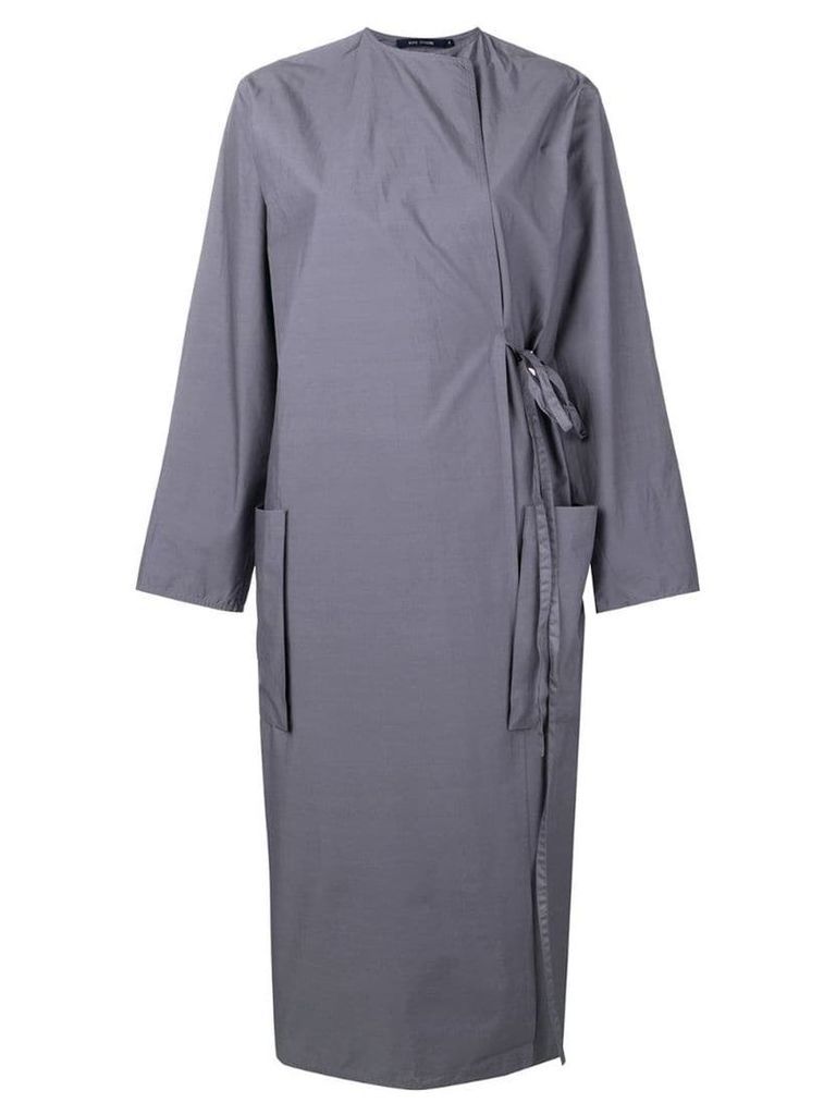 Sofie D'hoore apron-styled midi dress - Grey