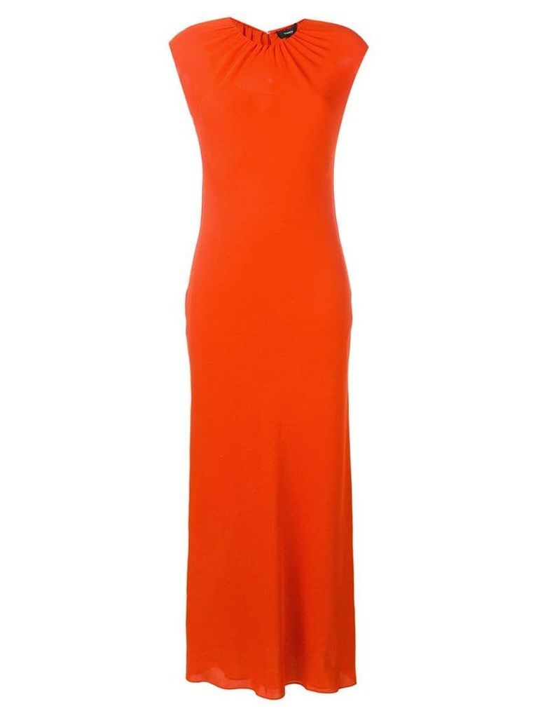 Theory fitted tube dress - Red