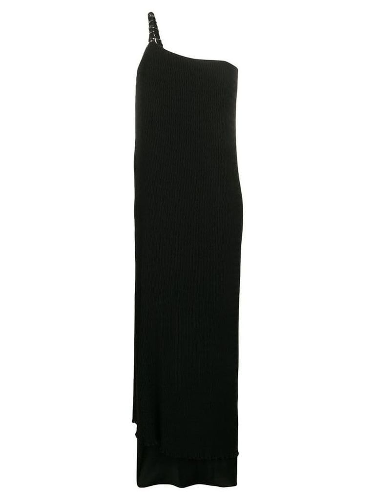 Max Mara one-shoulder dress - Black