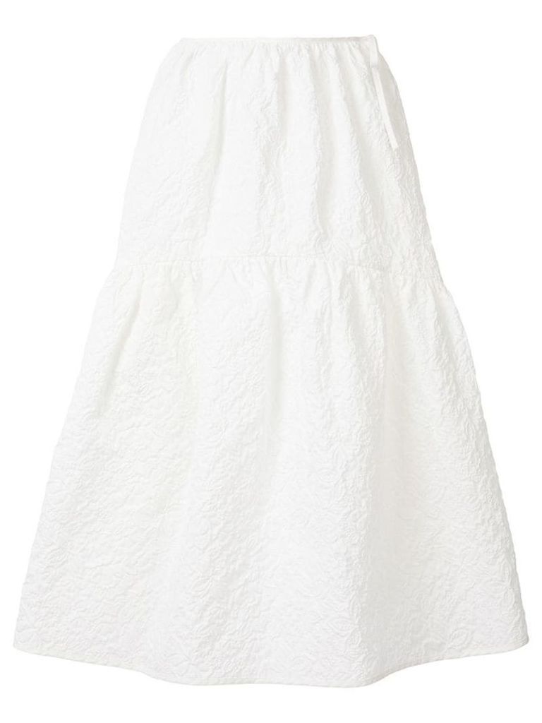 Cecilie Bahnsen Rosemary skirt - White