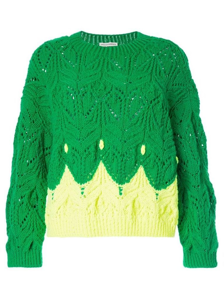 Vika Gazinskaya knit jumper - Green