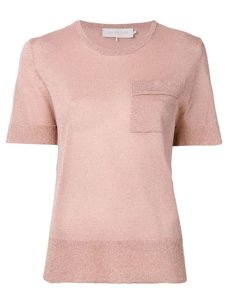 L'Autre Chose knitted T-shirt - Pink