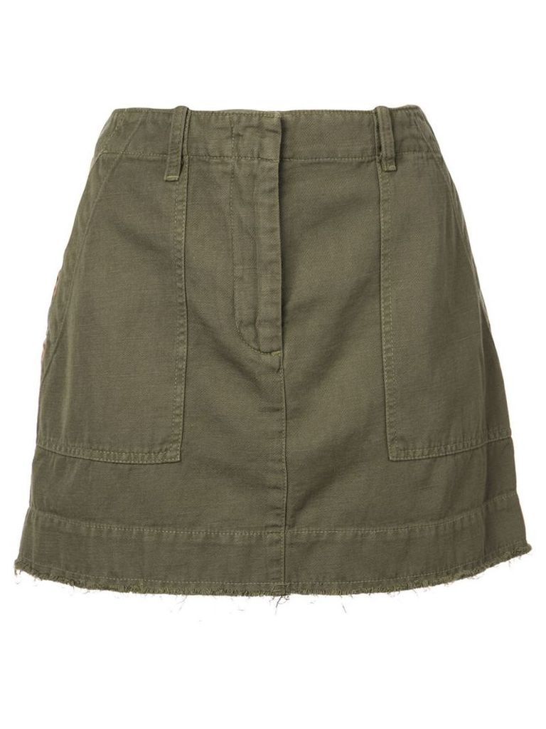 Nili Lotan Ilona mini skirt - Green