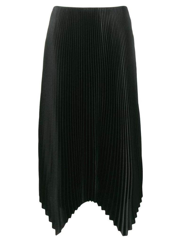Fabiana Filippi pleated midi skirt - Black
