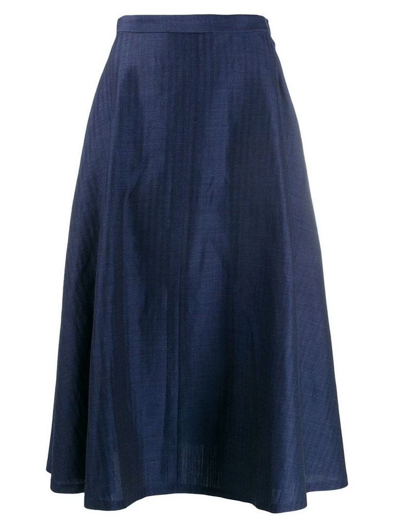 Junya Watanabe high-waisted skirt - Blue