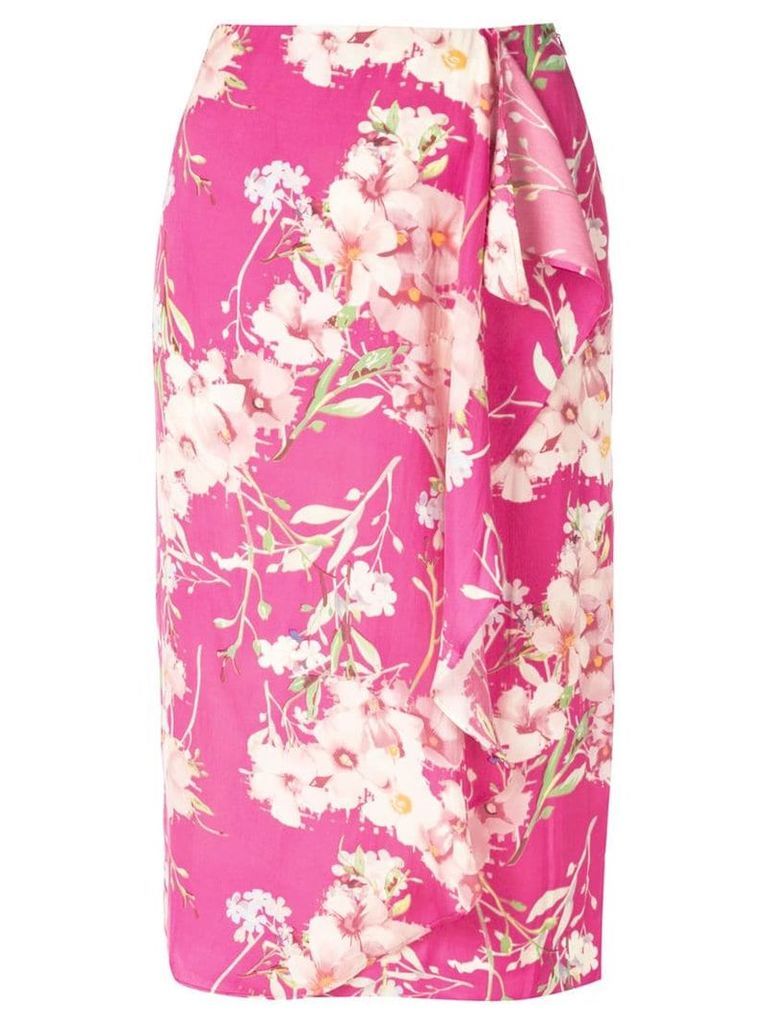 Essentiel Antwerp Silliam patterned skirt - Pink