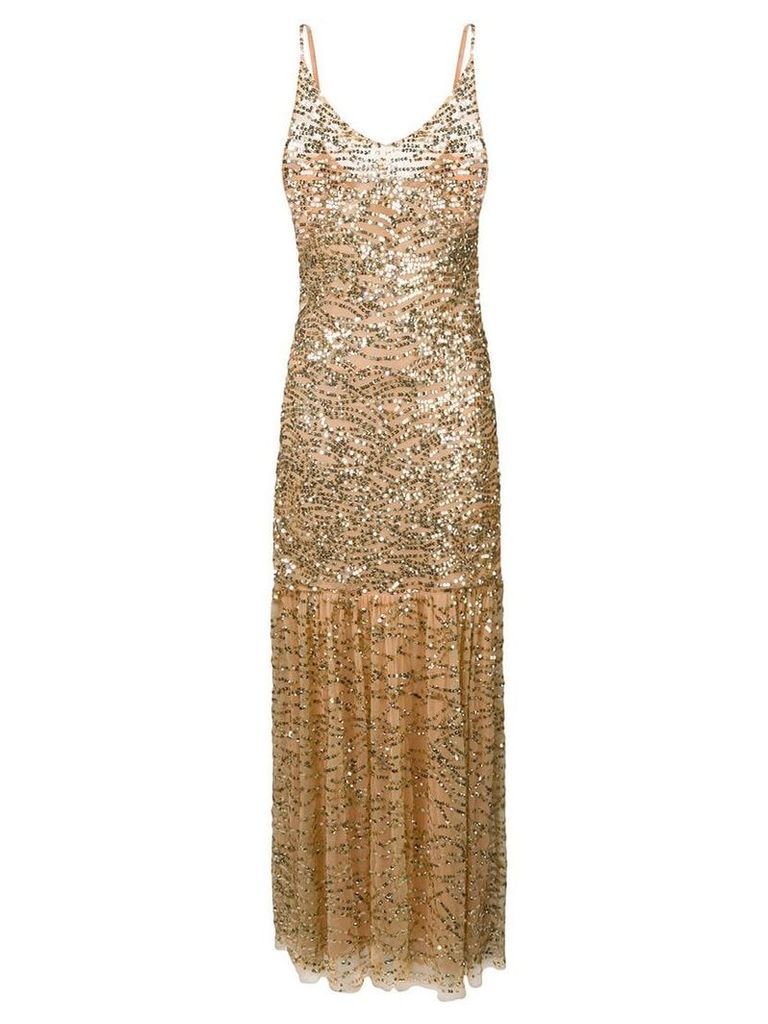 Aniye By sequinned cocktail dress - Gold