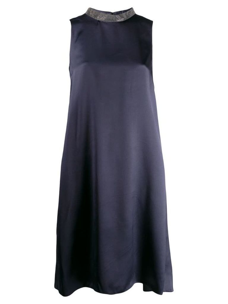 Fabiana Filippi straight-fit dress - Blue