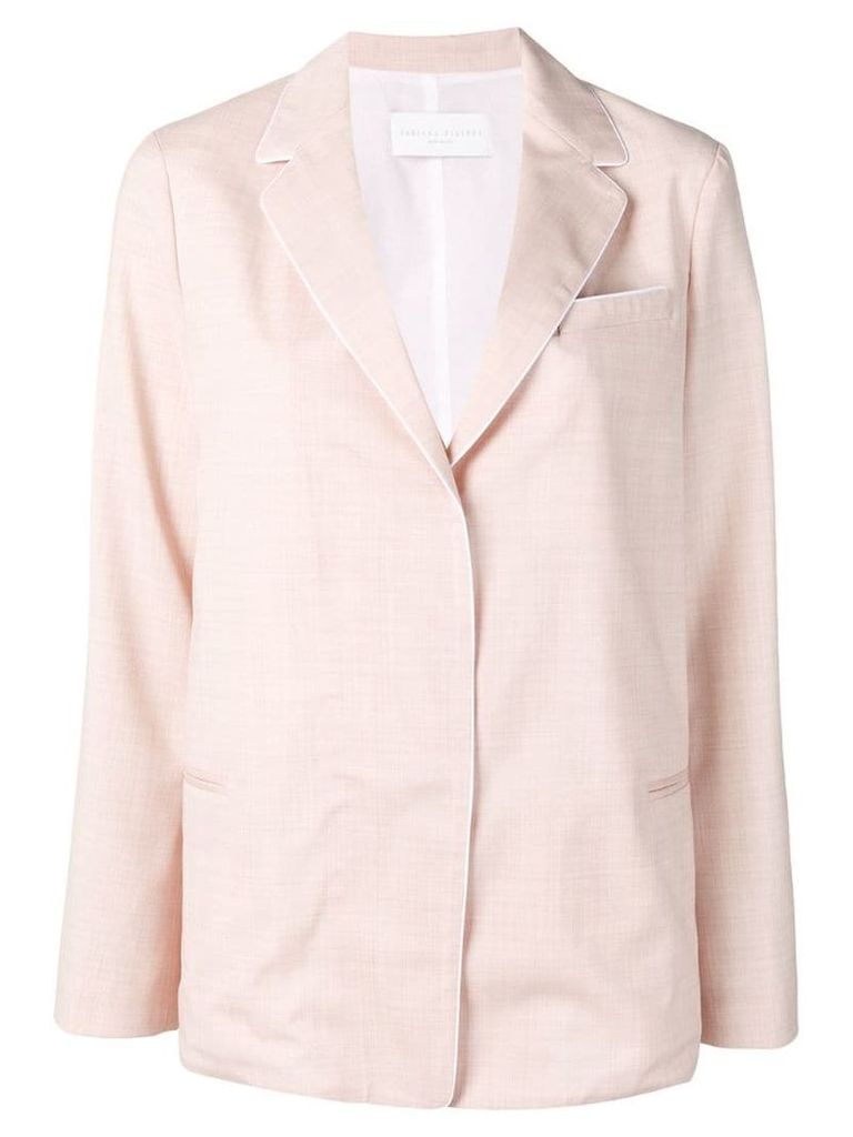 Fabiana Filippi tailored blazer jacket - Pink
