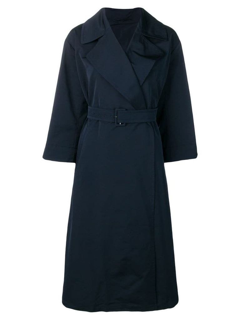 Max Mara belted trench coat - Blue