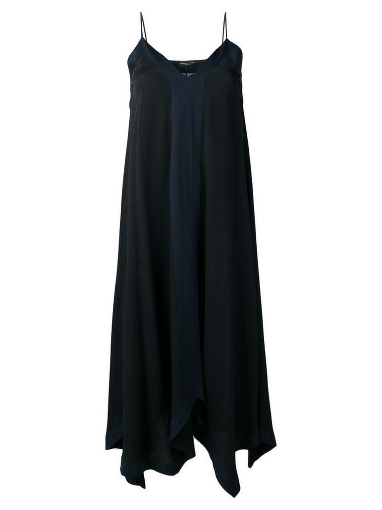 Fabiana Filippi asymmetrical midi dress - Black