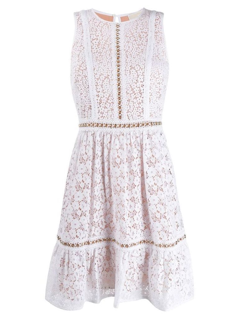 Michael Michael Kors floral lace dress - White