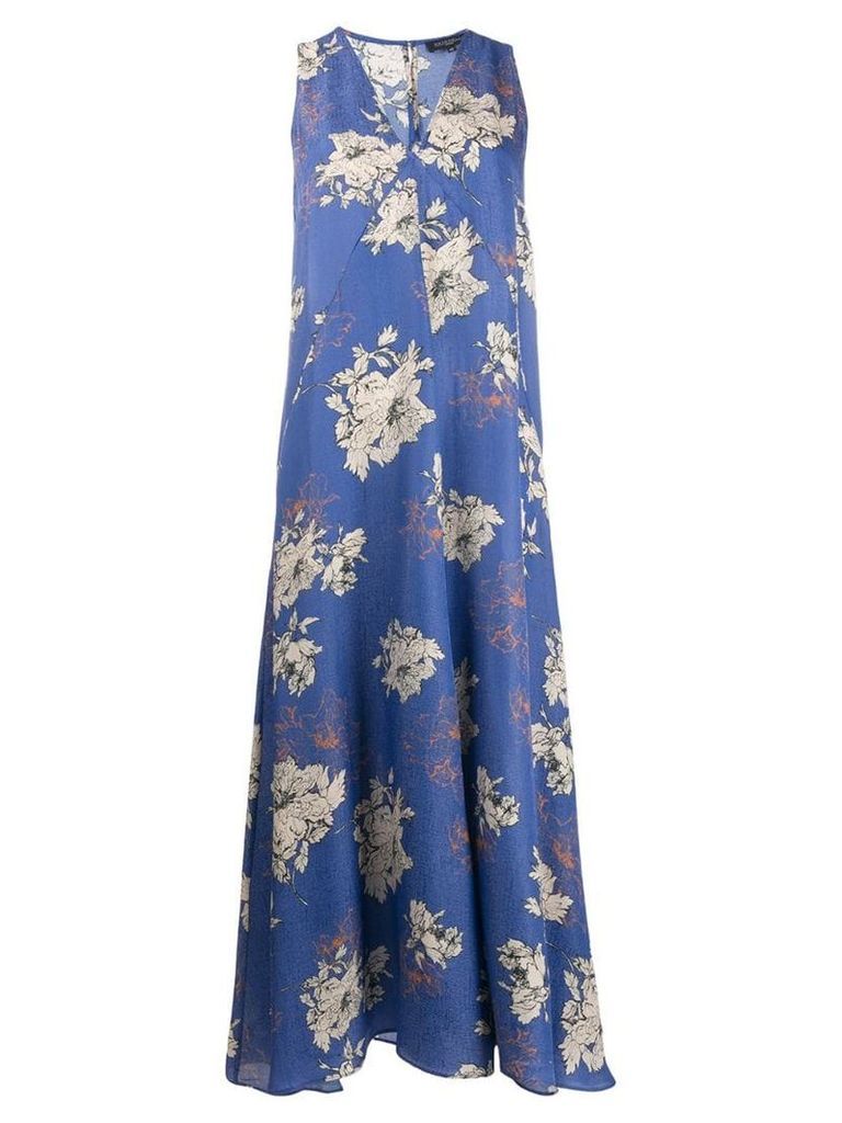 Antonelli floral print dress - Blue