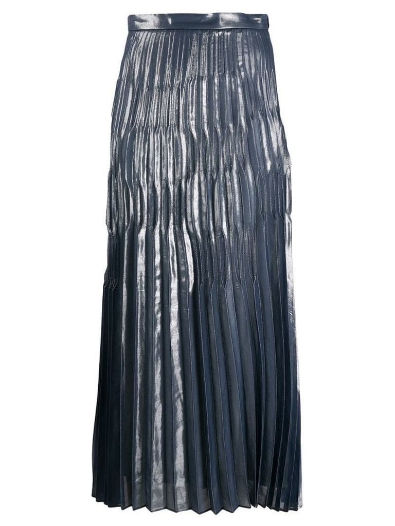Lorena Antoniazzi pleated skirt - Silver