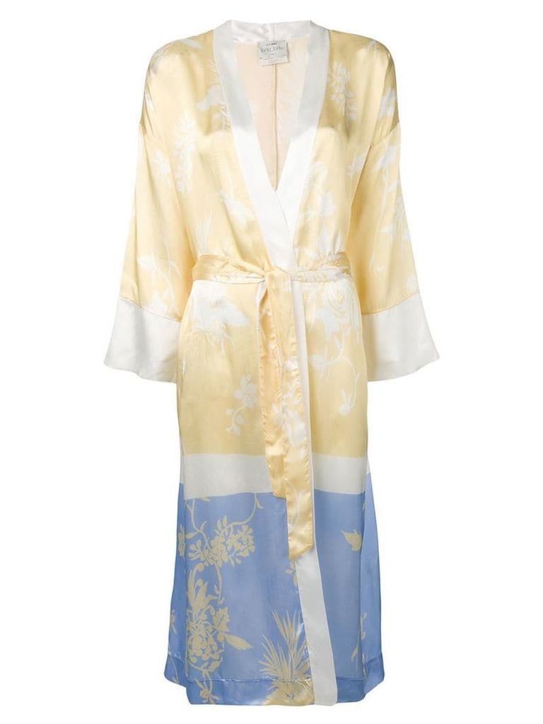 Forte Forte tie waist kimono - Neutrals