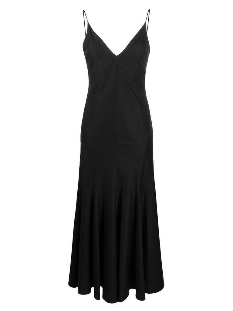 Khaite open back long dress - Black