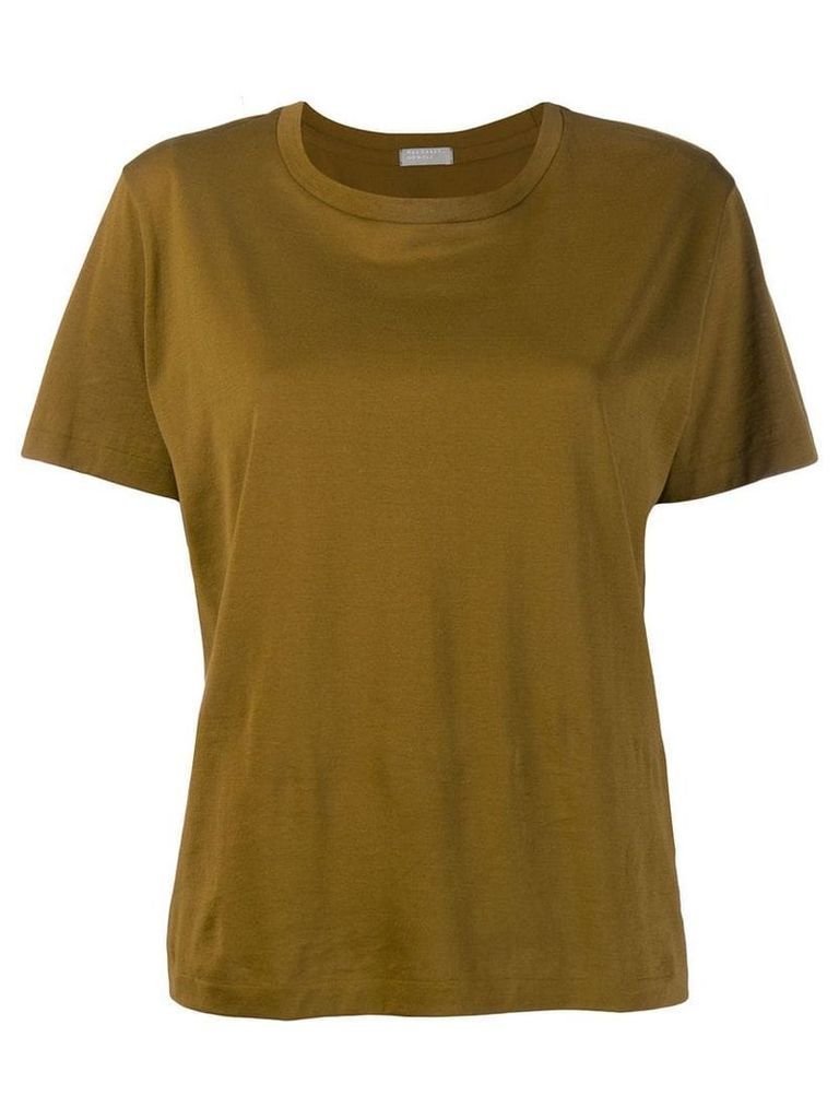 Margaret Howell short-sleeve fitted T-shirt - Green