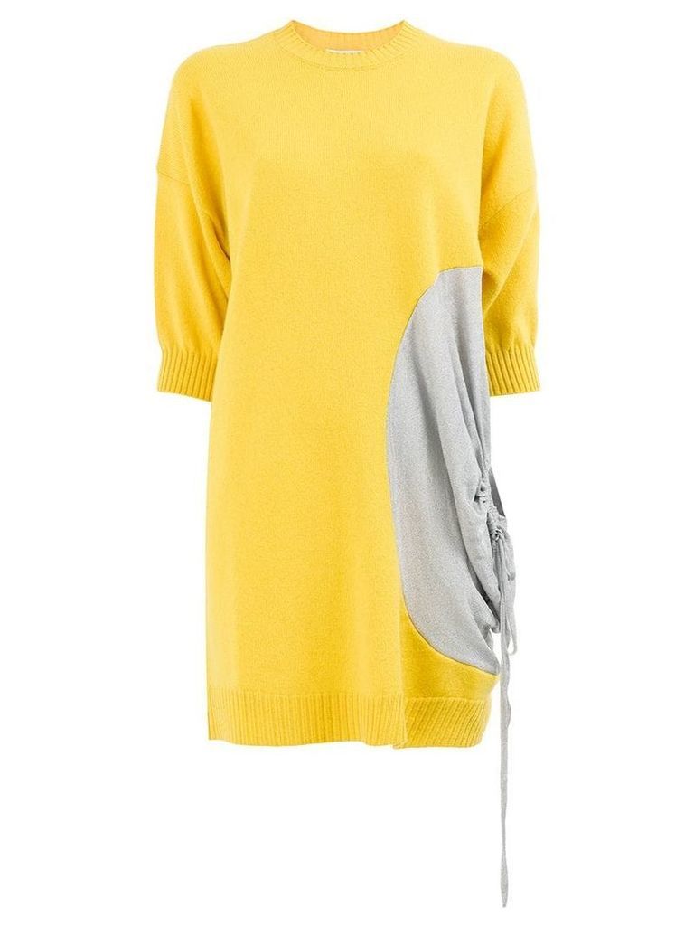JW Anderson ruched detail jumper - Yellow