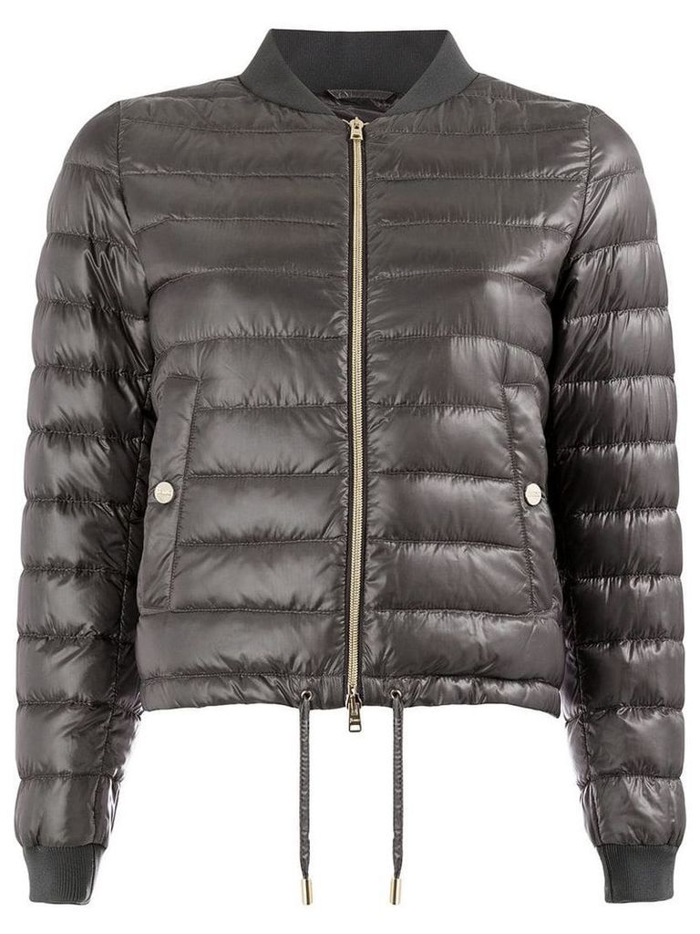 Herno zipped padded coat - Grey