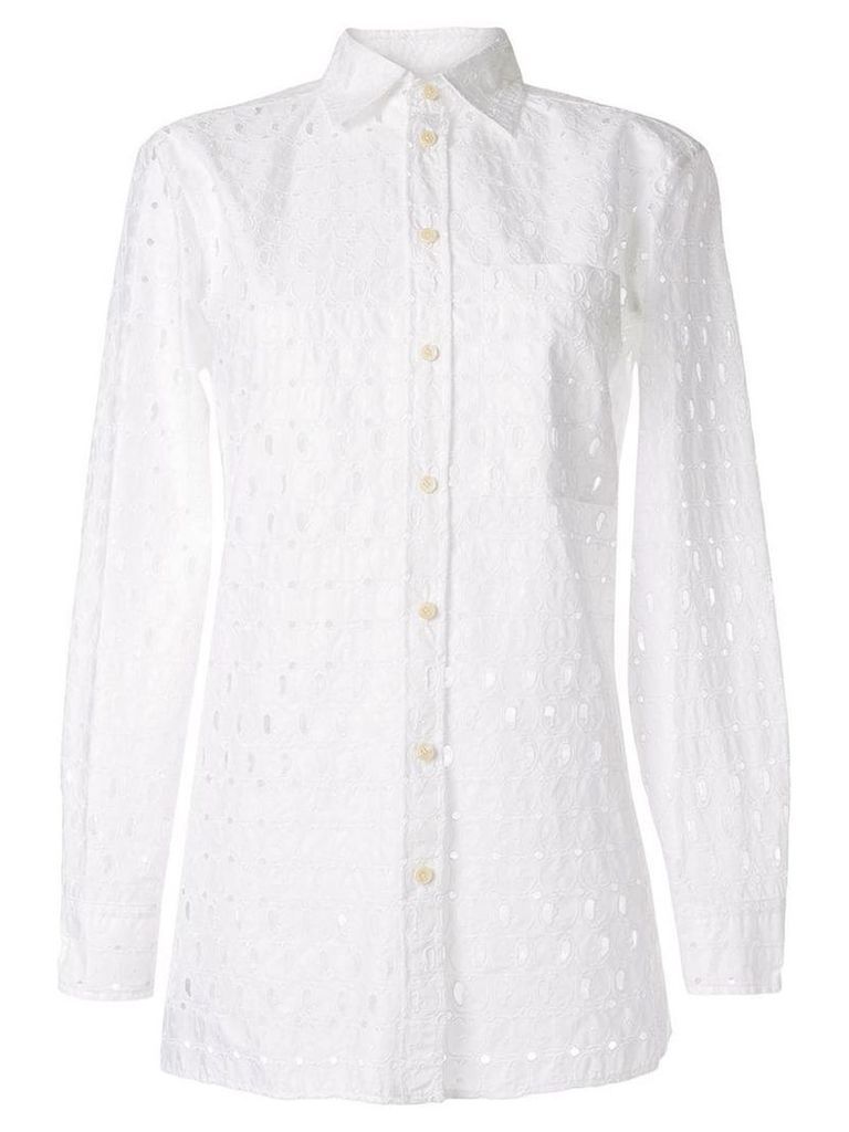 Sonia Rykiel embroidered shirt - White