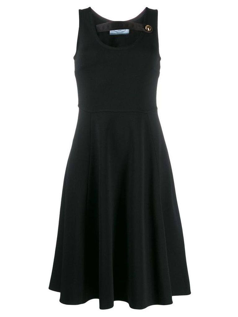 Prada neck strap dress - Black