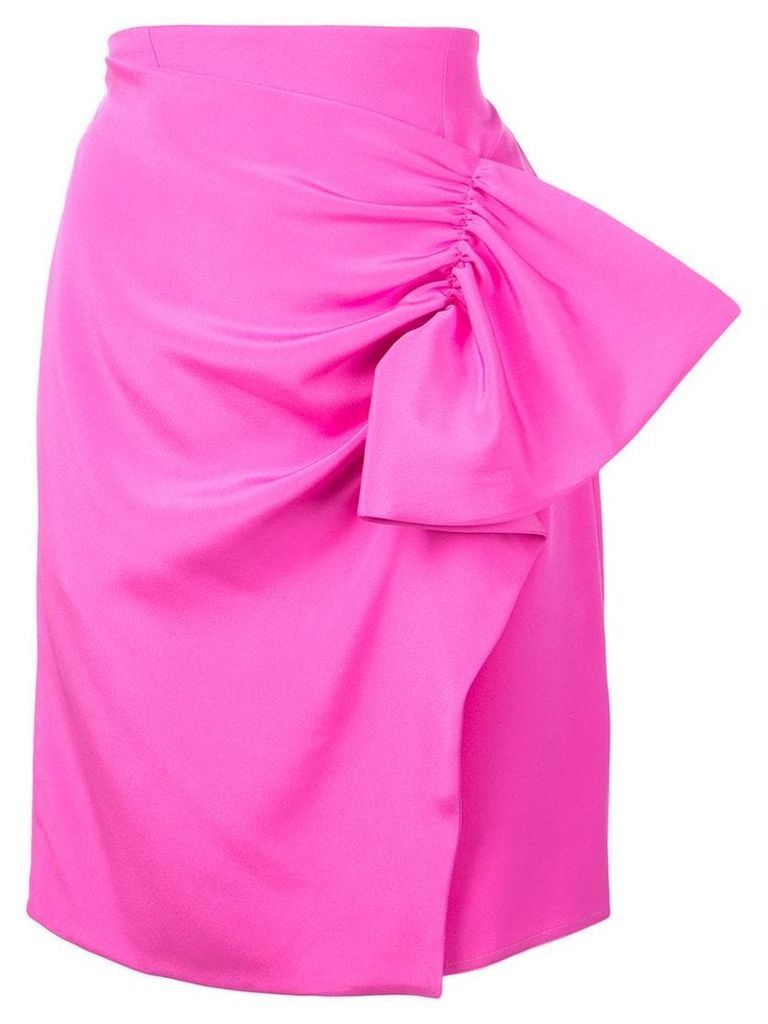 Silvia Tcherassi ruched detail skirt - Pink