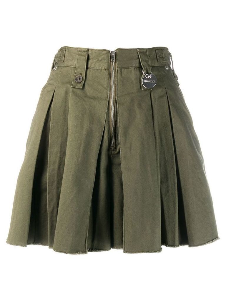 Diesel S-Eden skirt-effect shorts - Green