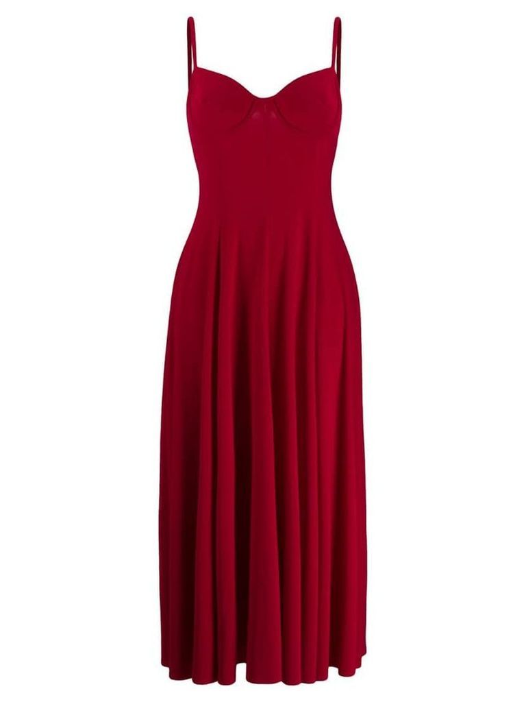 Norma Kamali evening dress - Red