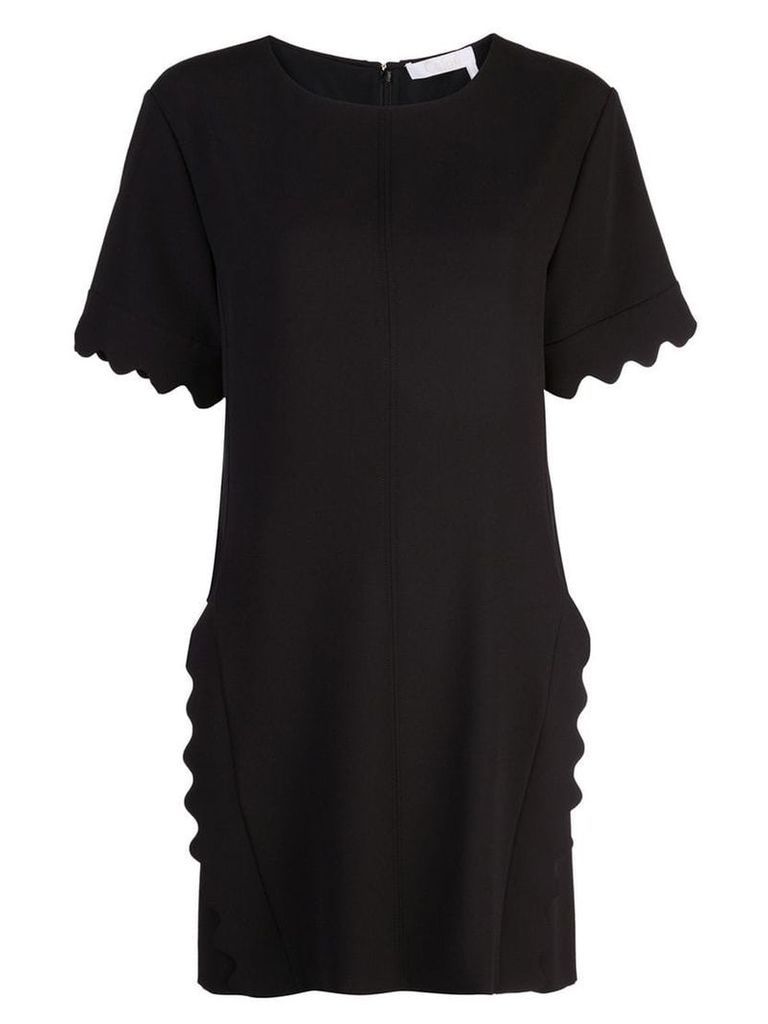 Chloé scalloped dress - Black