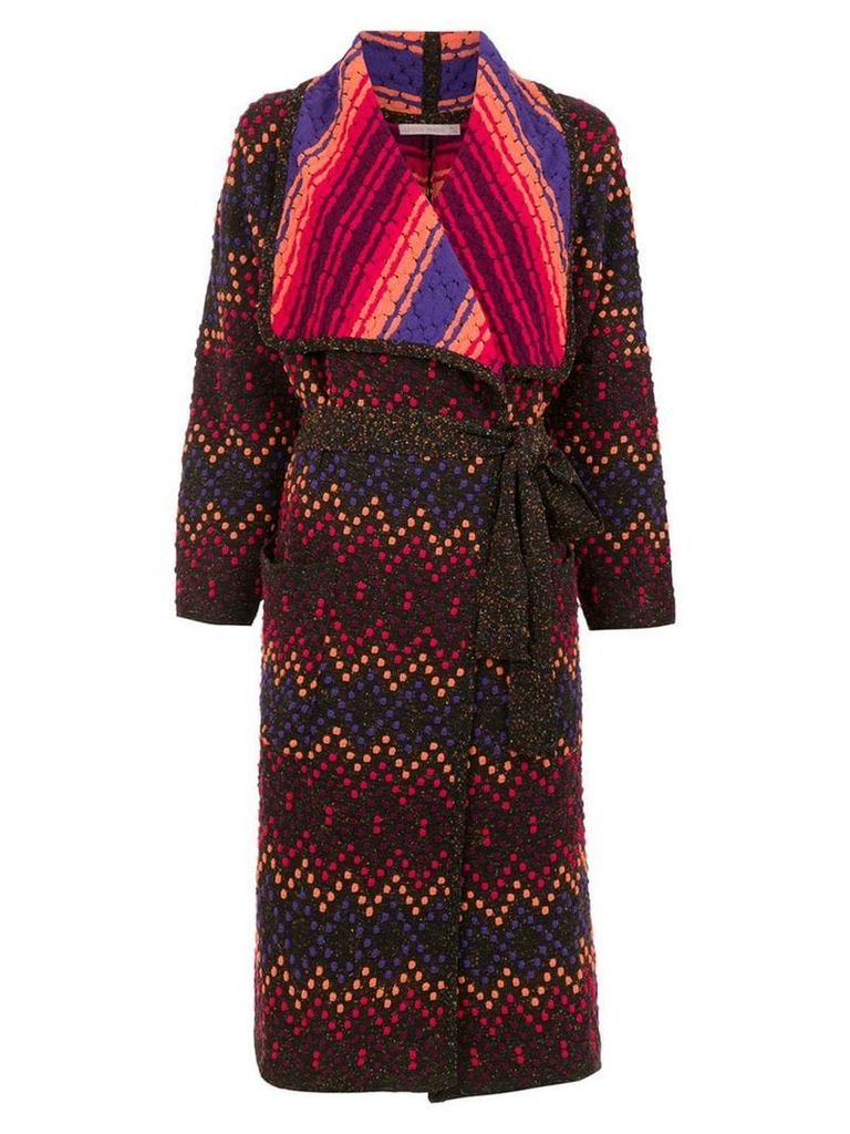 Cecilia Prado knit Evandra coat - Multicolour