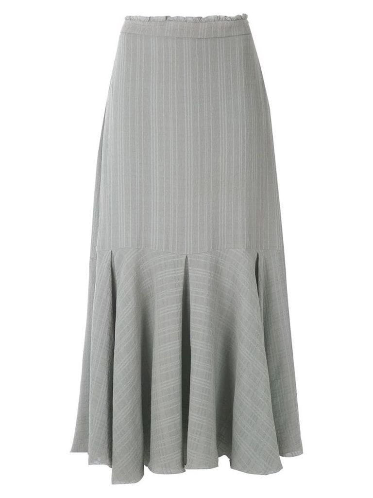 Magrella pleated midi skirt - Grey